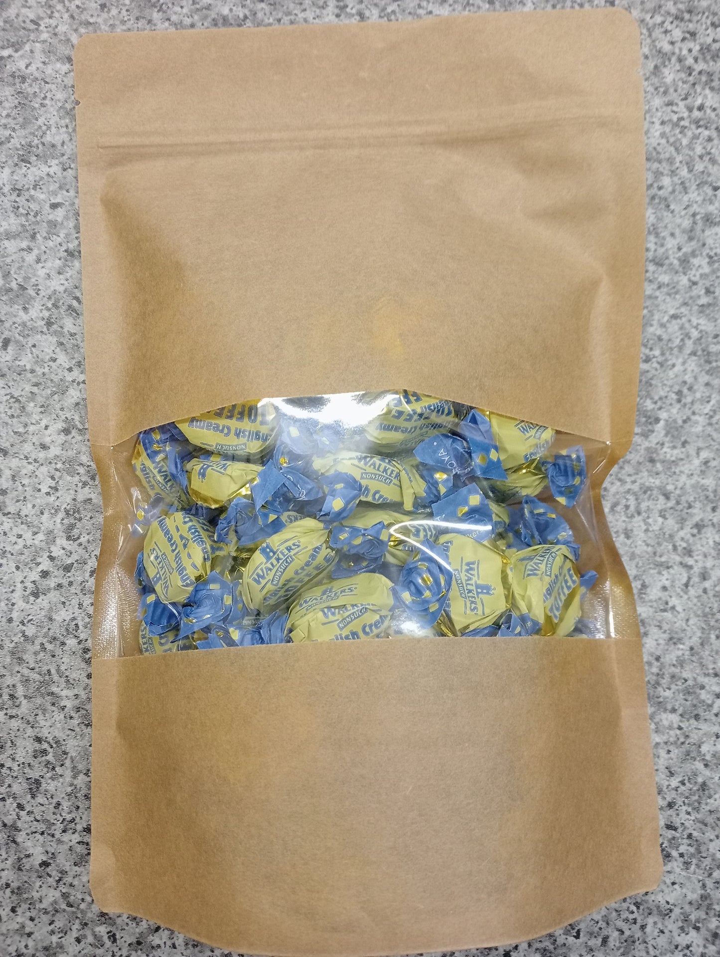 Bulk bag of Walkers English cream Toffees 650g