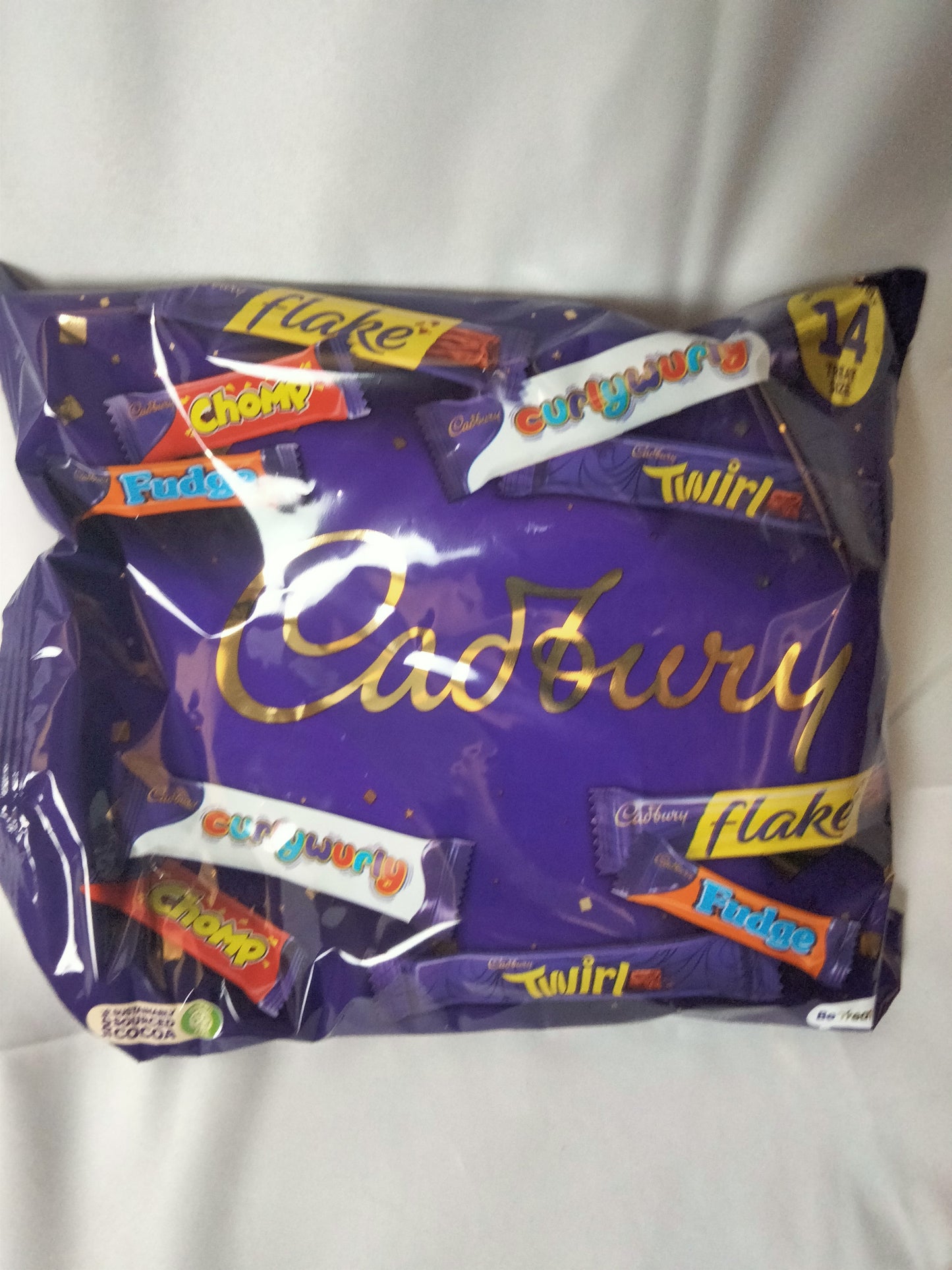 Cadburys 14pk treat size bars