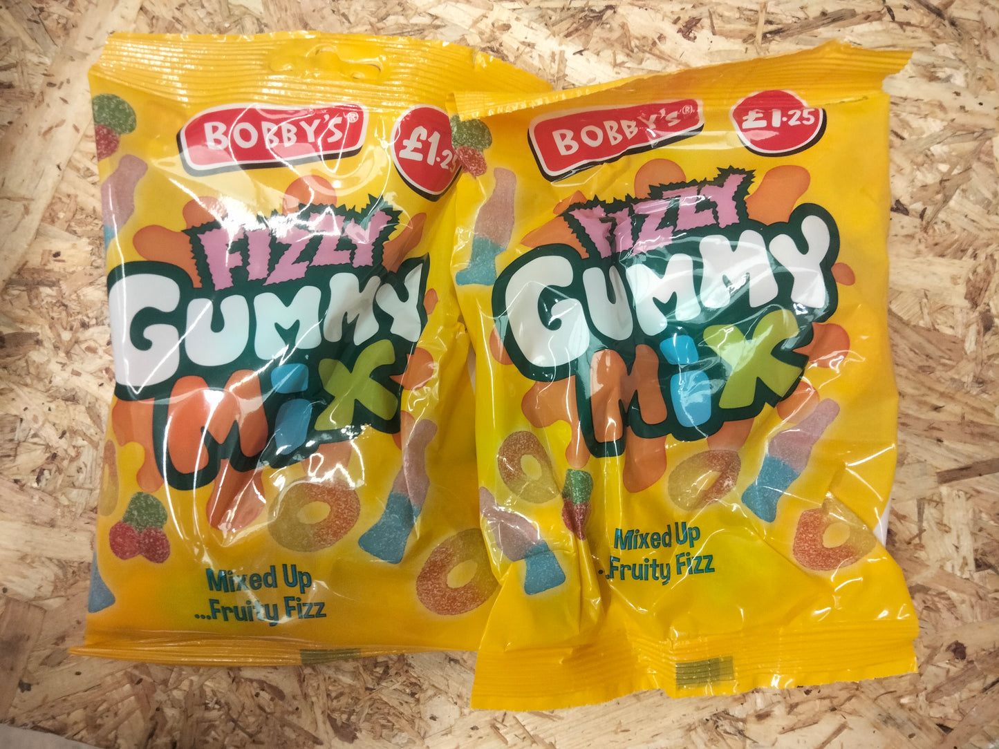 2 x Bobby's Fizzy Gummy Mix 150g