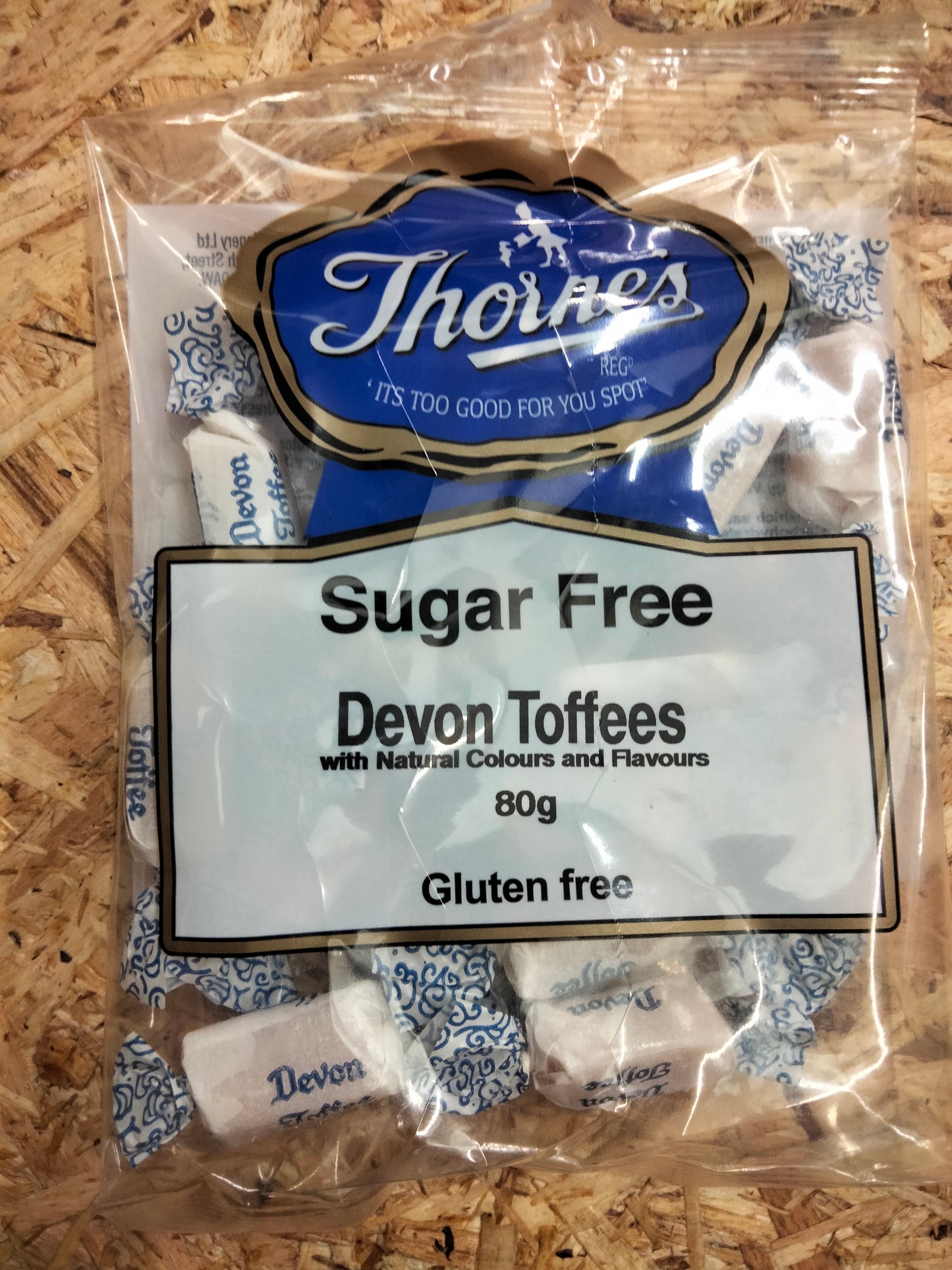 Sugar free Devon toffees 80g