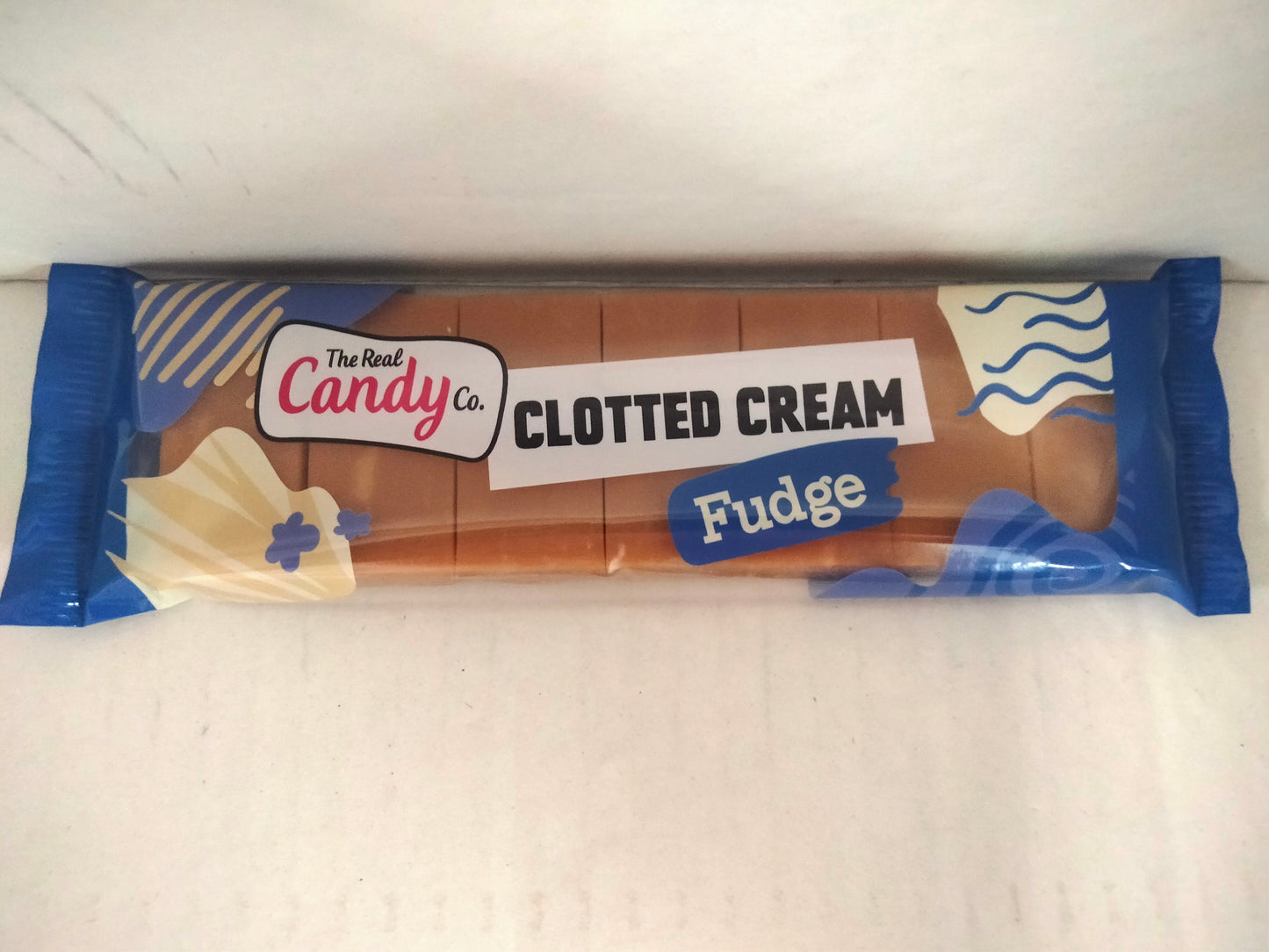 130g bar of Clotted cream fudge