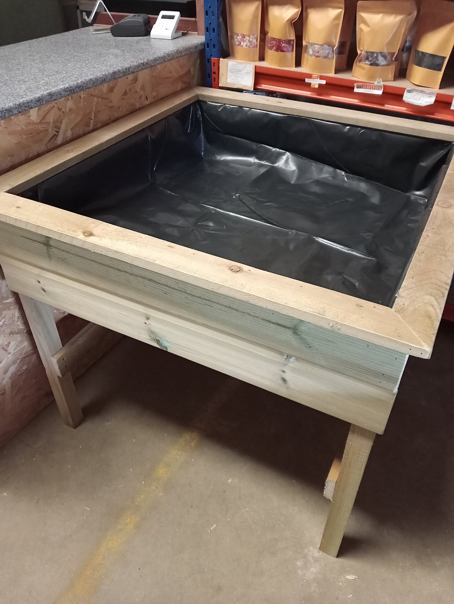 Lined Waist height planter, Made to your requirements