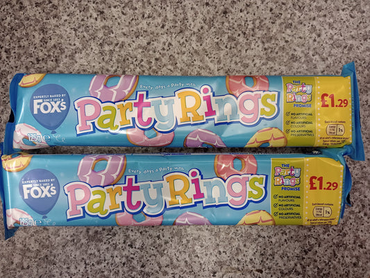 2 x Fox's Party Rings
