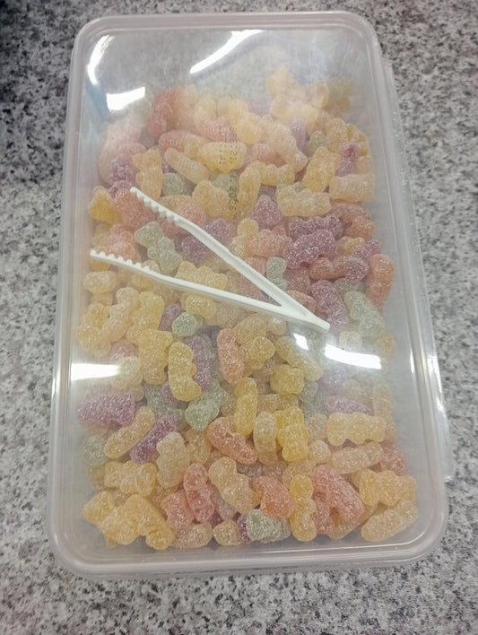 1kg Tub of fizzy Bears