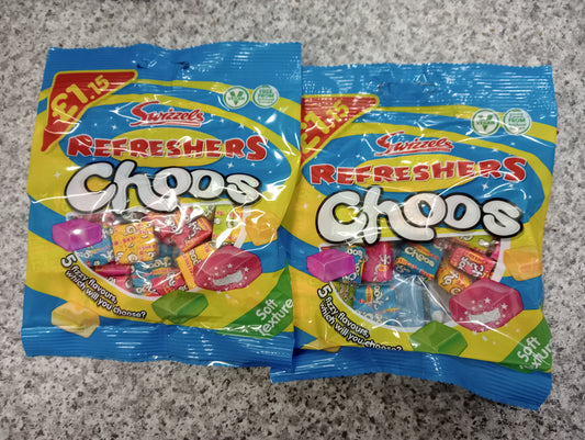 2 x Swizzles Refreshers Choos