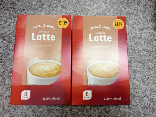 2 x Boxes Sweetened Latte 8pk