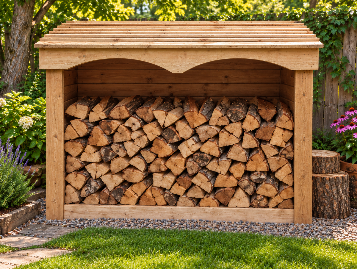 Super heavy duty log store