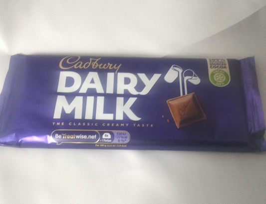 Cadburys dairy milk 95g