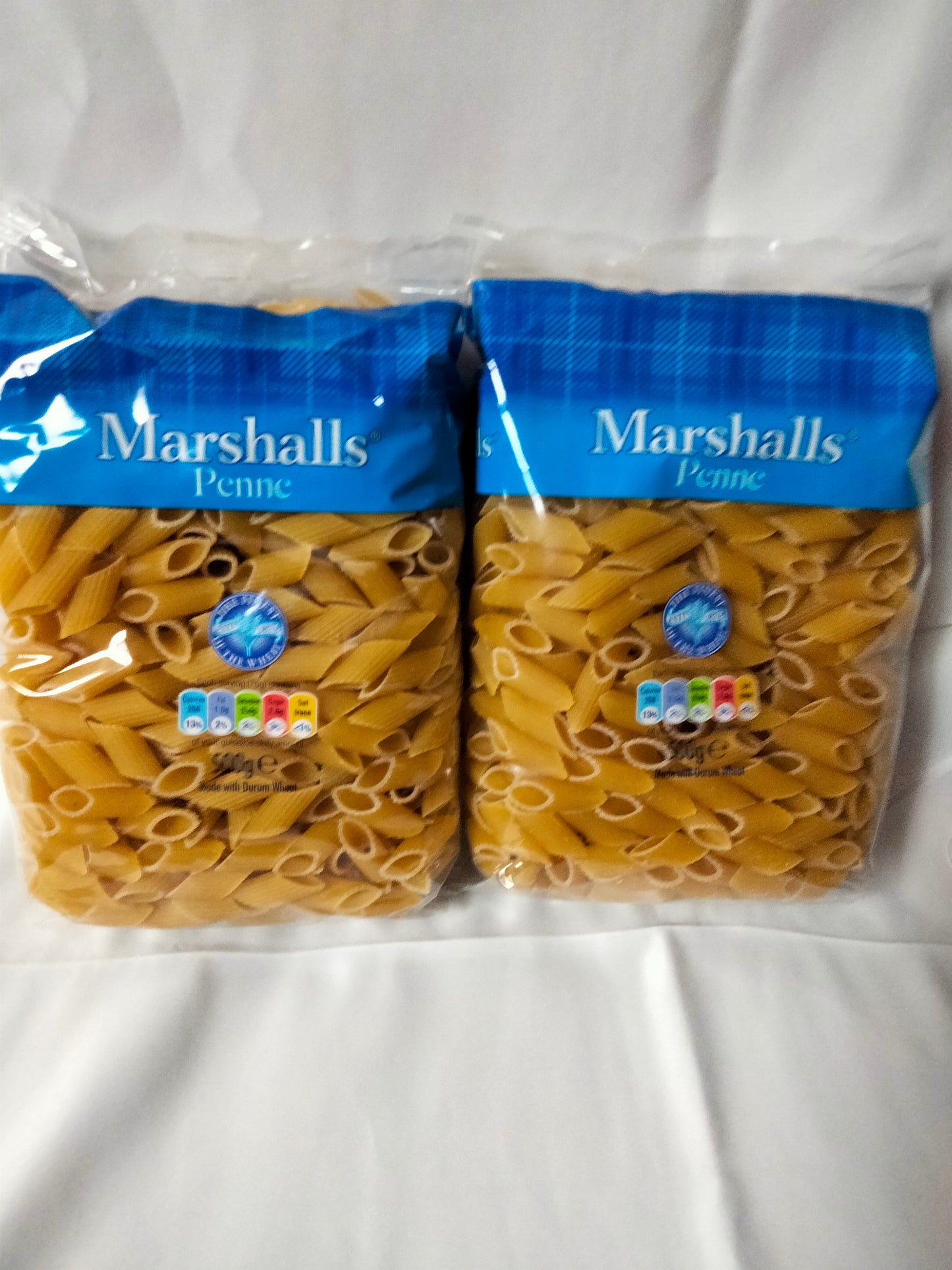 2 x 500g Marshalls penne