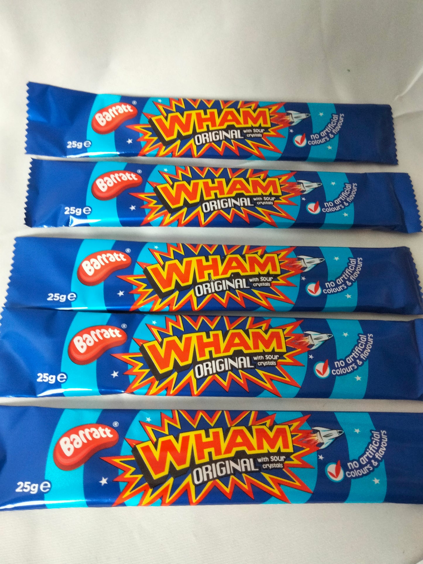 5 x 25g Wham bars