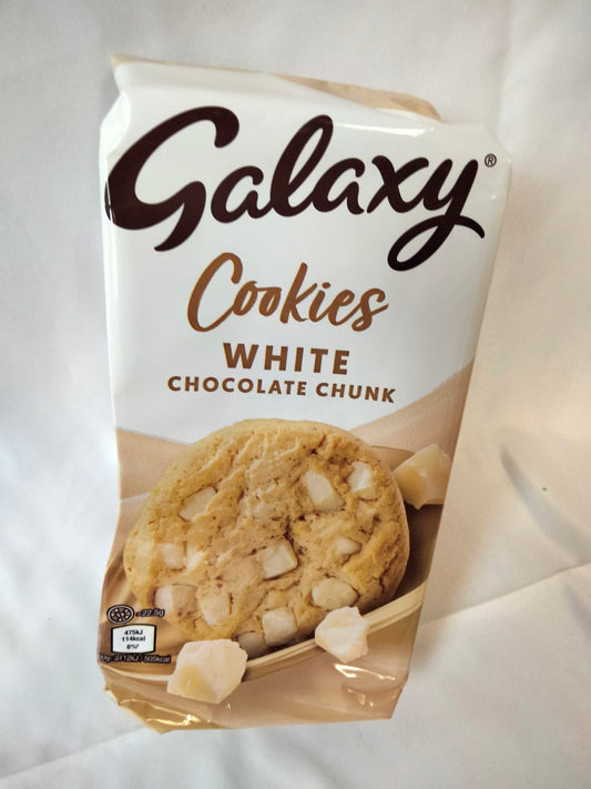 Galaxy white chocolate cookies 180g