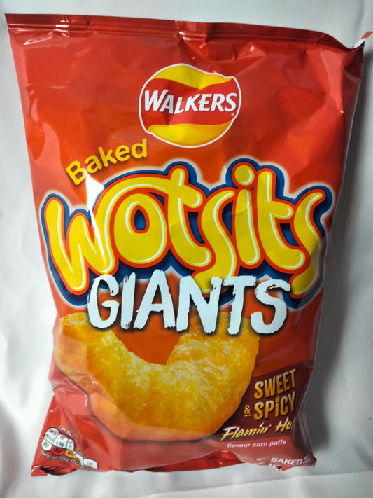 Walkers Wotsits giants sweet & spicy 130g