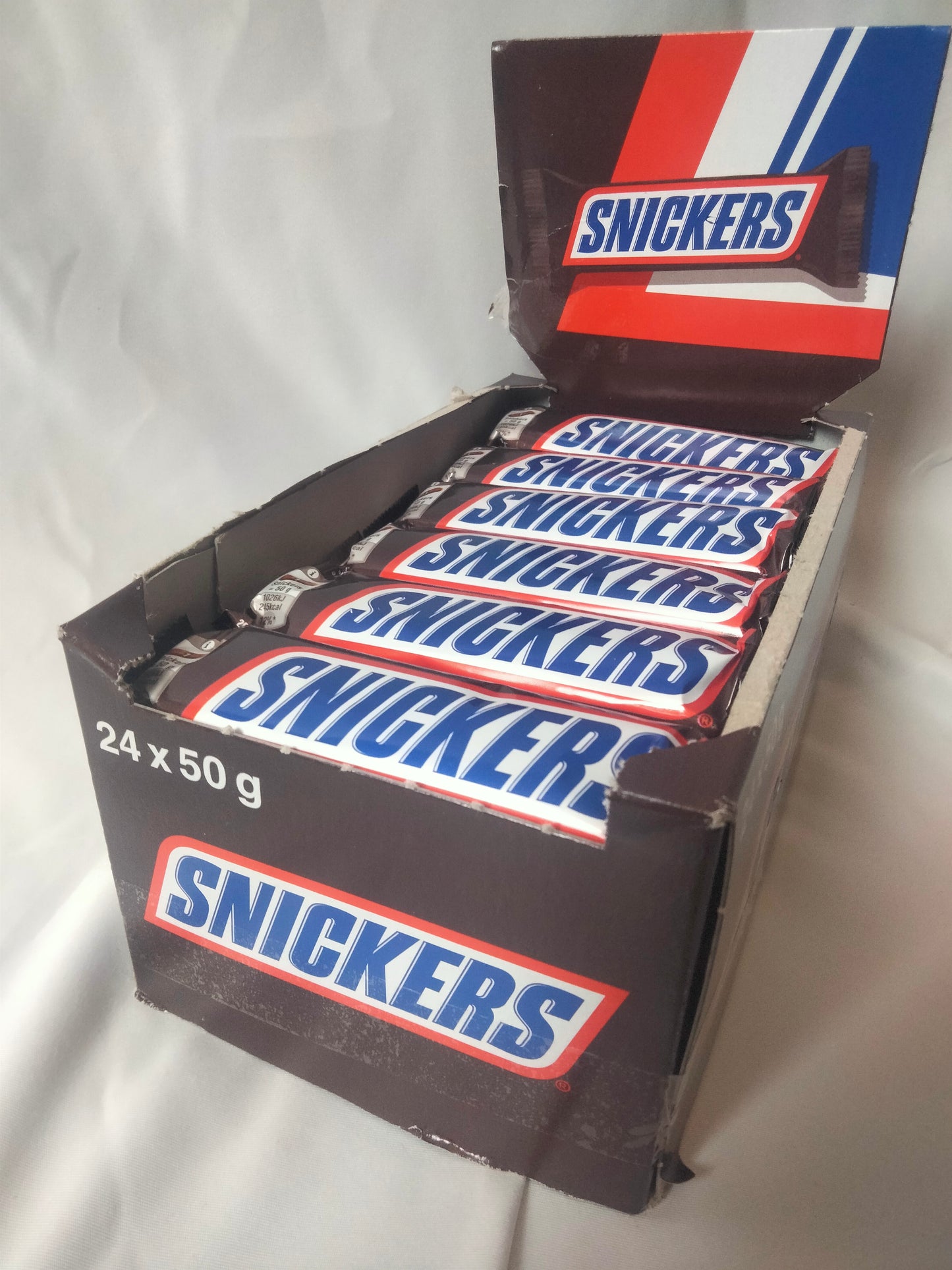 Full box of 24 x 50g snickers