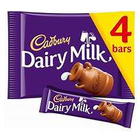 4pk Dairy milk bars
