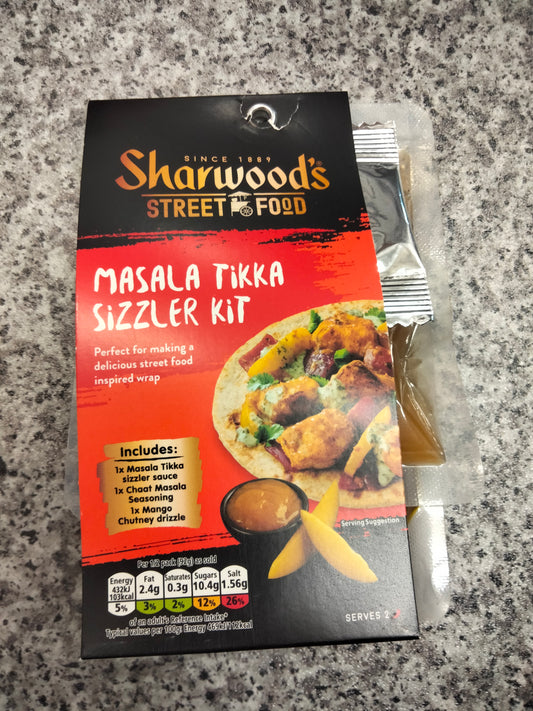 Sharwoods masala tikka sizzler kit