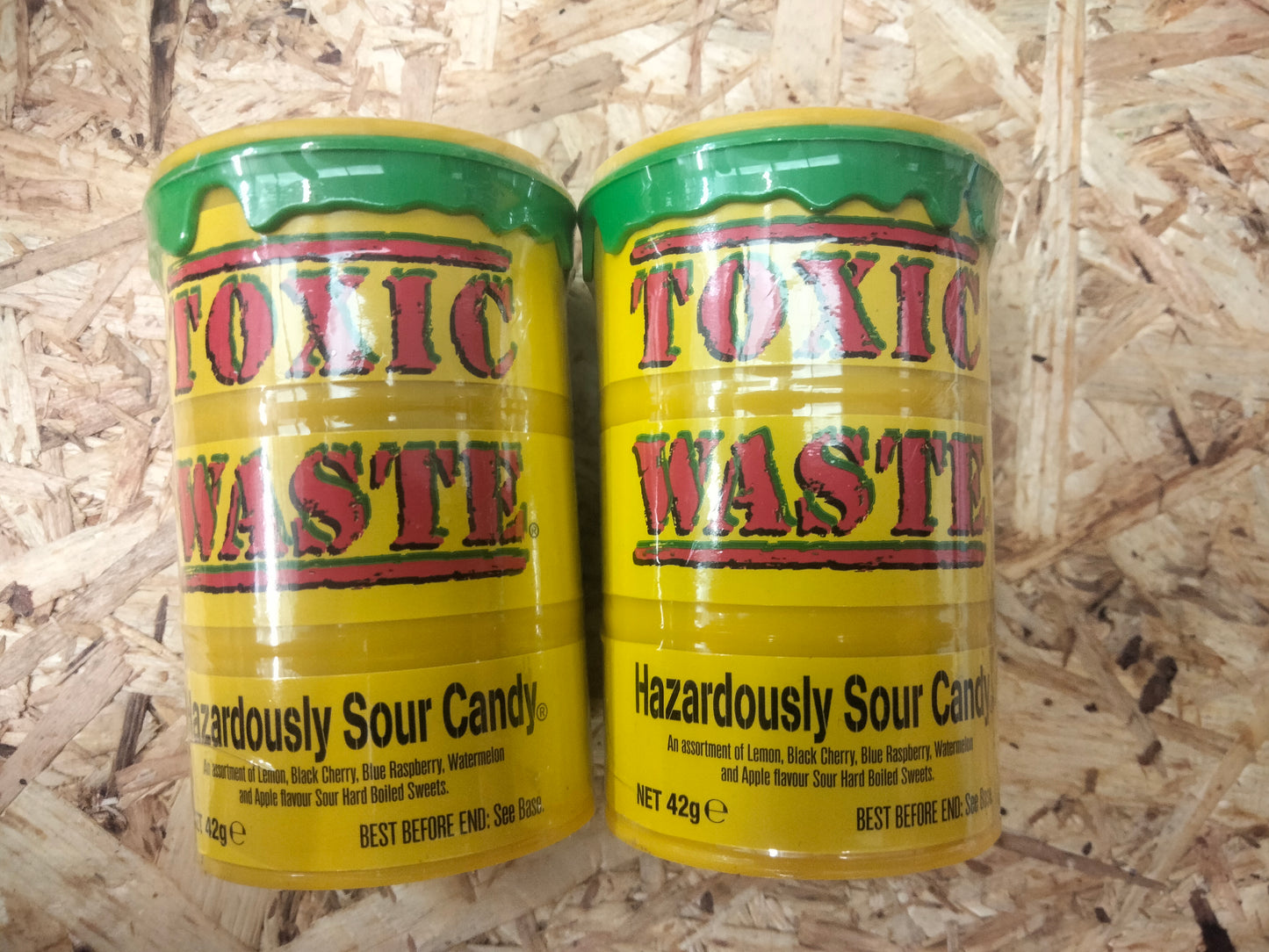 2 x Toxic waste 42g