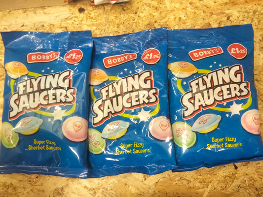 3 x Flying saucers 23g