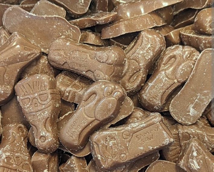 Assorted chocolate tools 100g