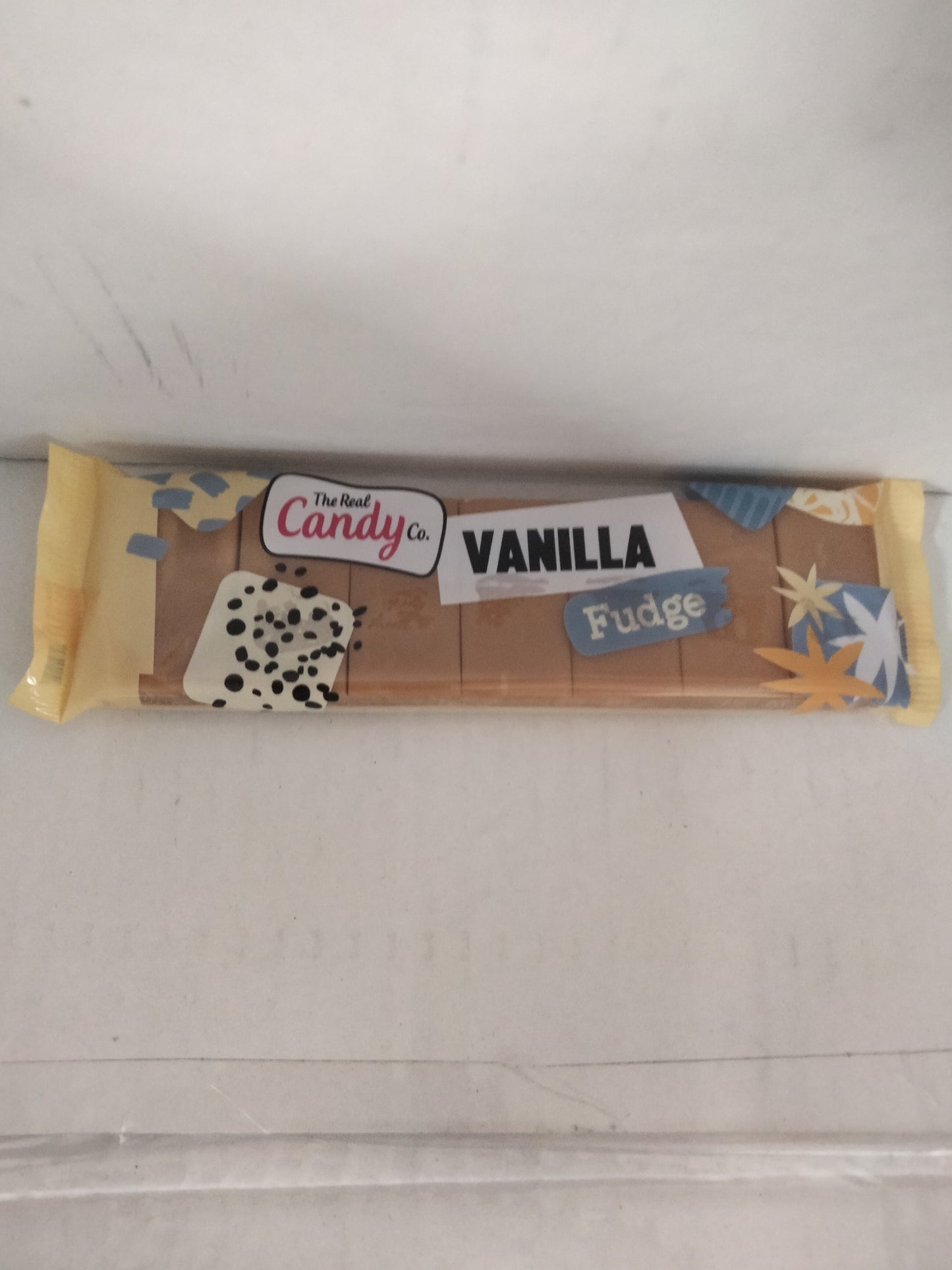 130g bar of Vanilla fudge