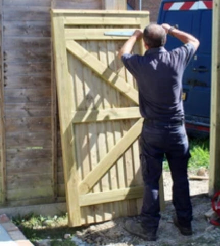 Gate fitting service.