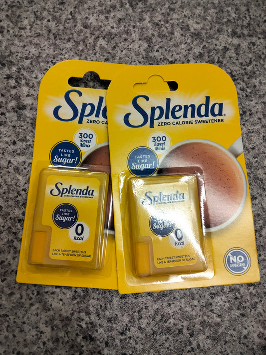 2 X splenda sweeners