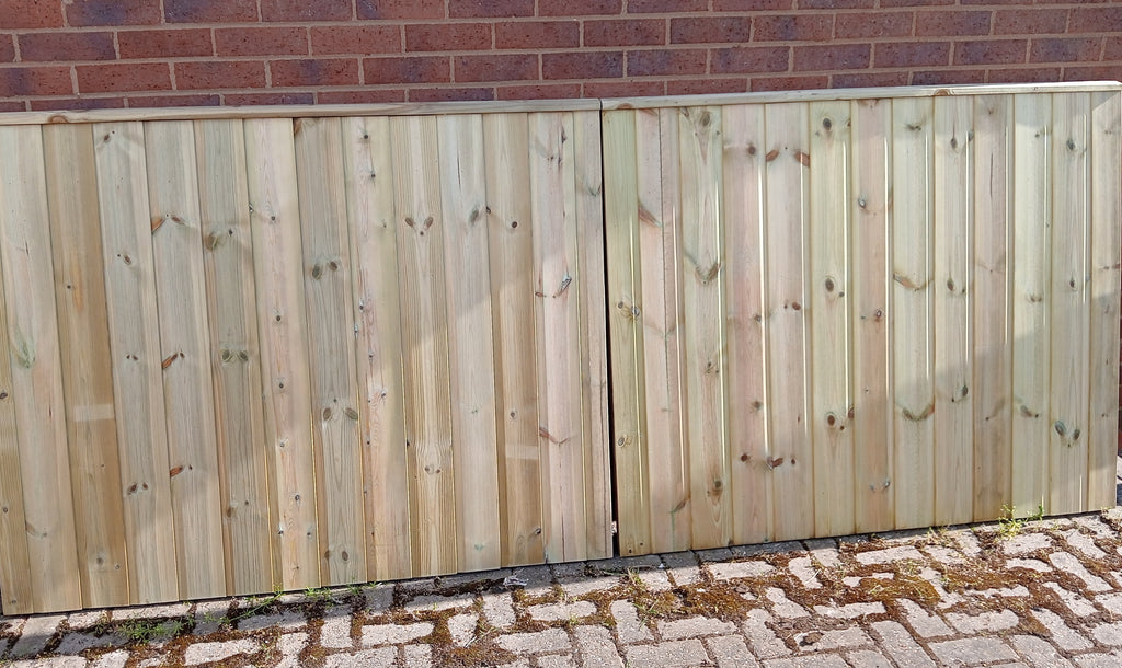 Pair of driveway gates, made to you measurements.