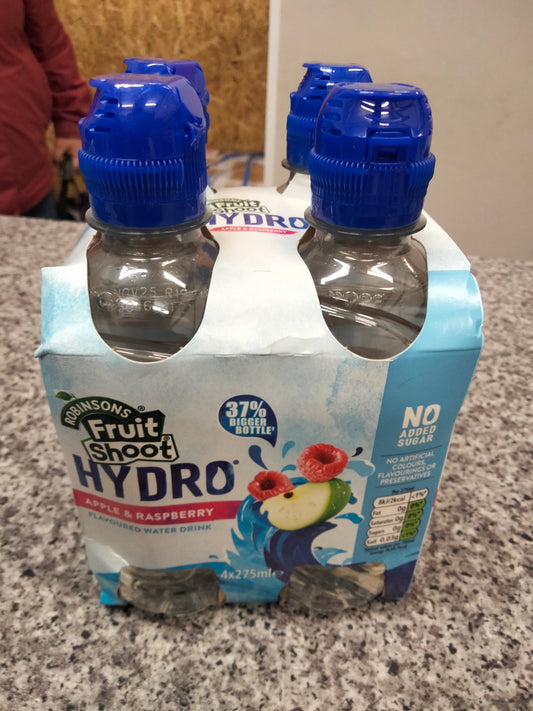 Fruit shoot Hydro apple & raspberry 4x275ml