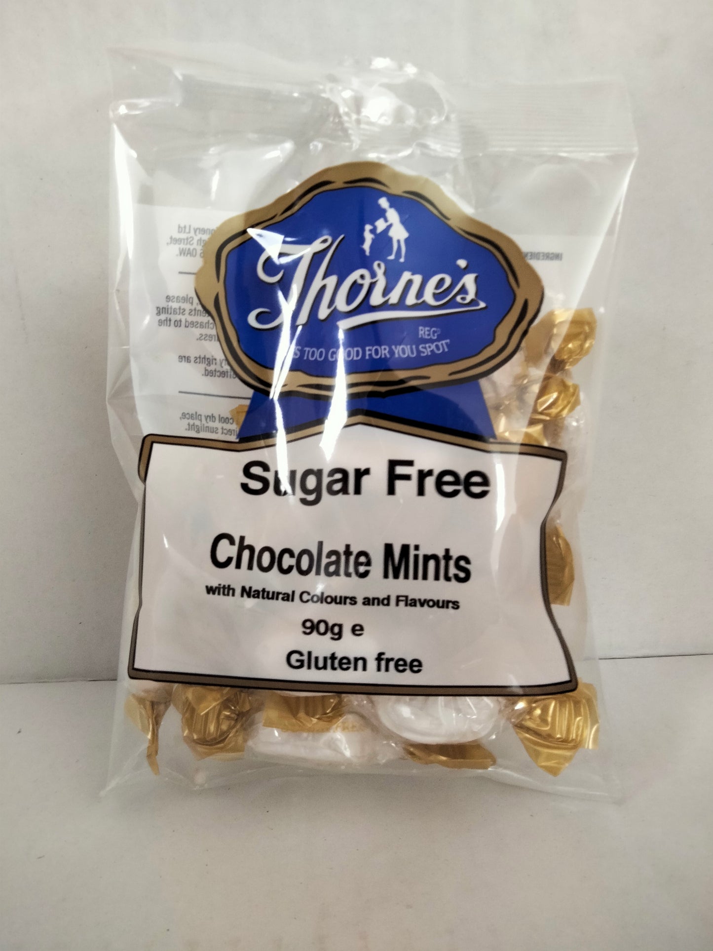 Sugar free chocolate mints 90g