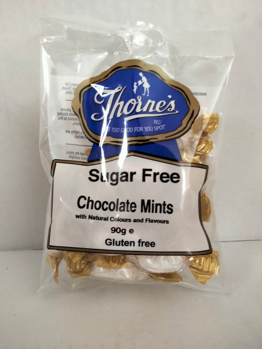 Sugar free chocolate mints 90g