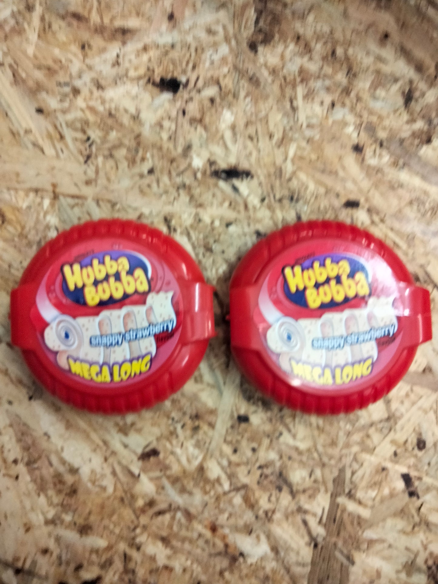 2 X Hubba bubba bubble gum rolls