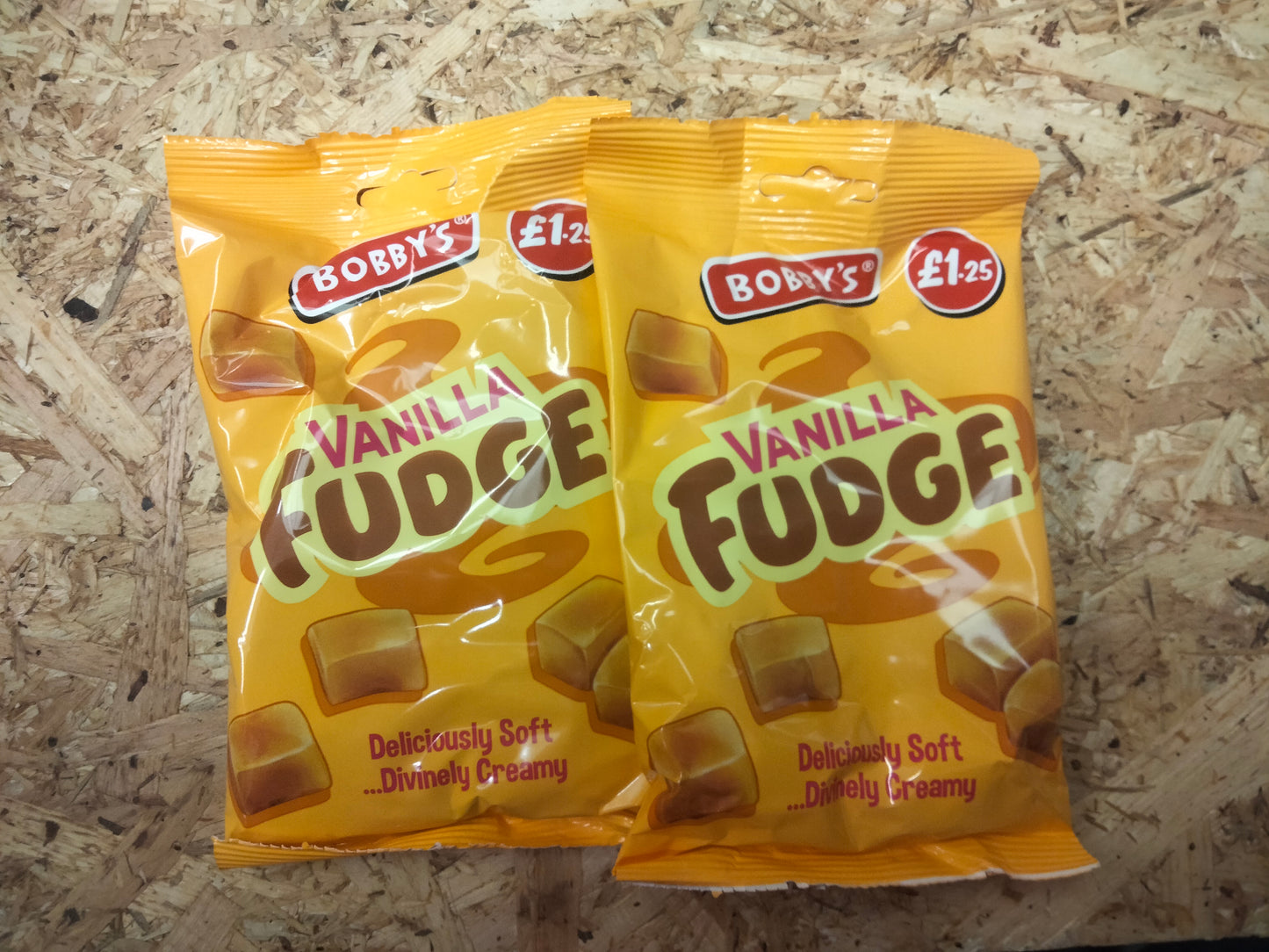 2 x Bobby's Vanilla Fudge 100g