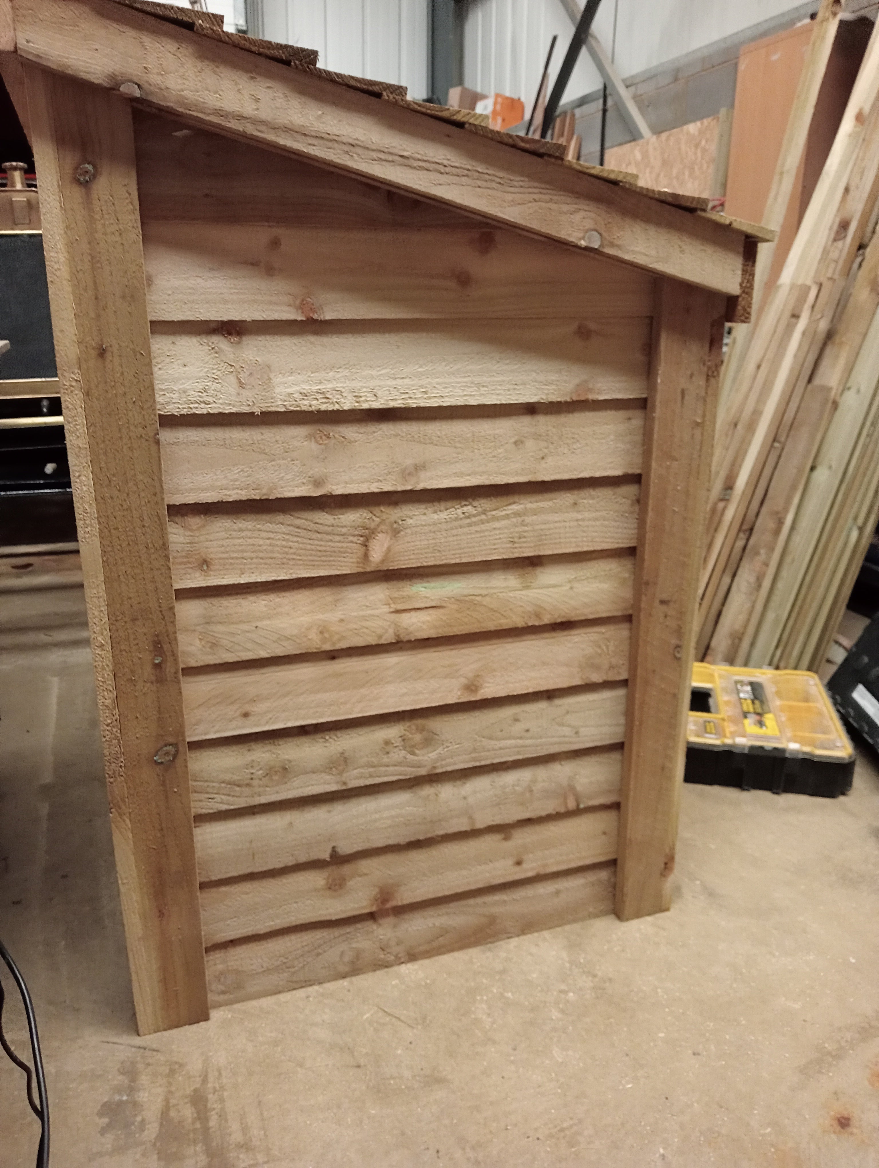 Super heavy duty Log store, Made to your requirements