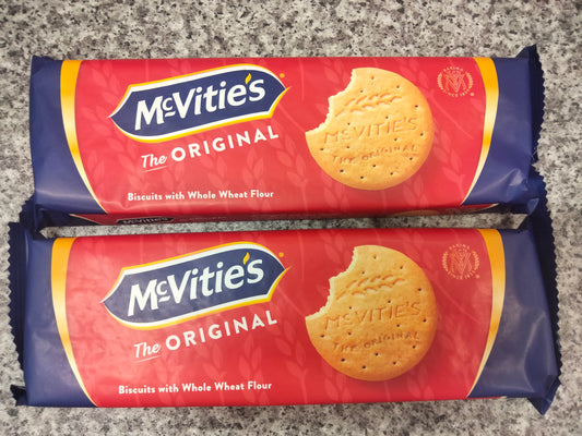 2 x McVities digestives 133g