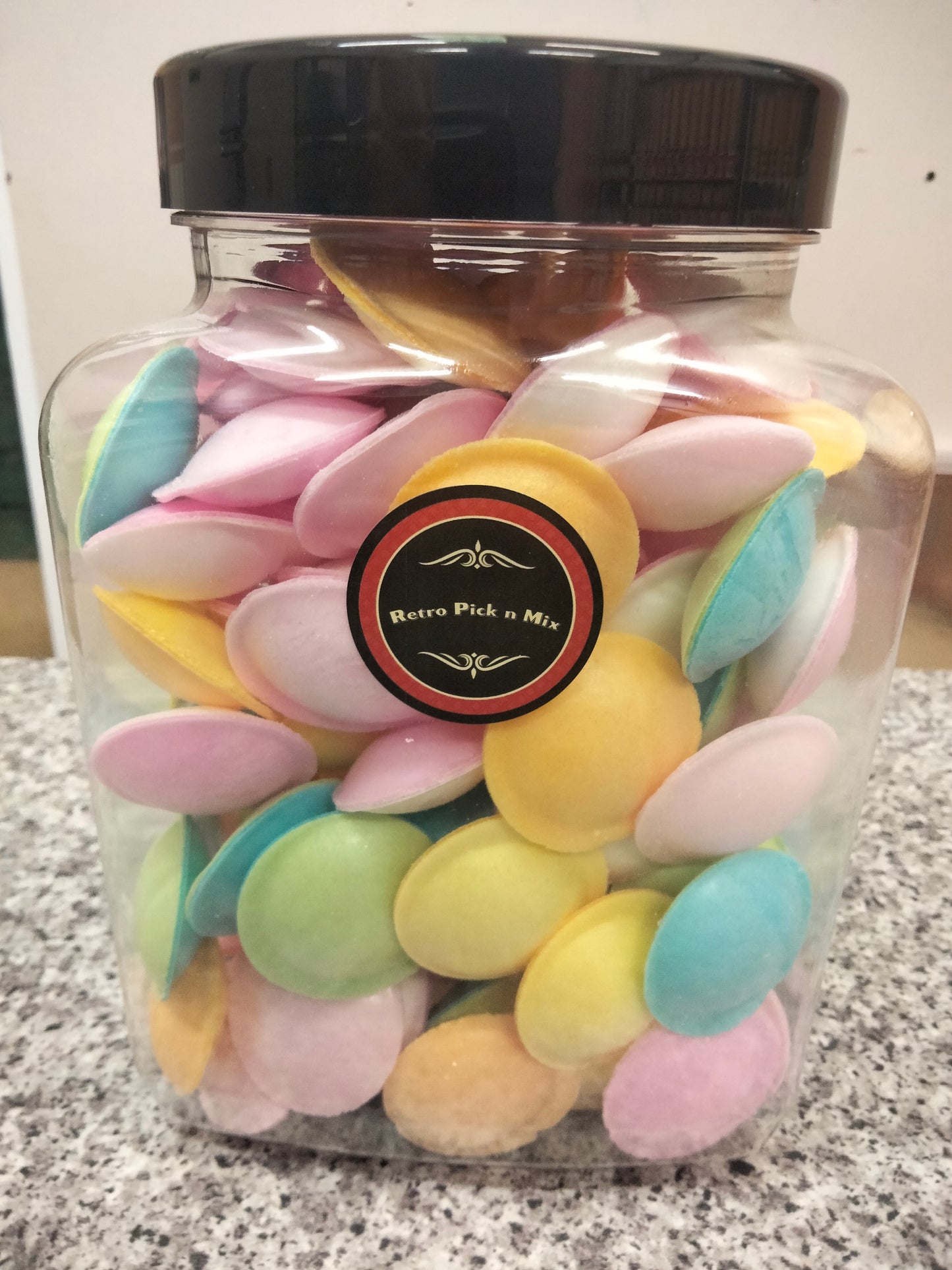Giant tubs of flying saucers