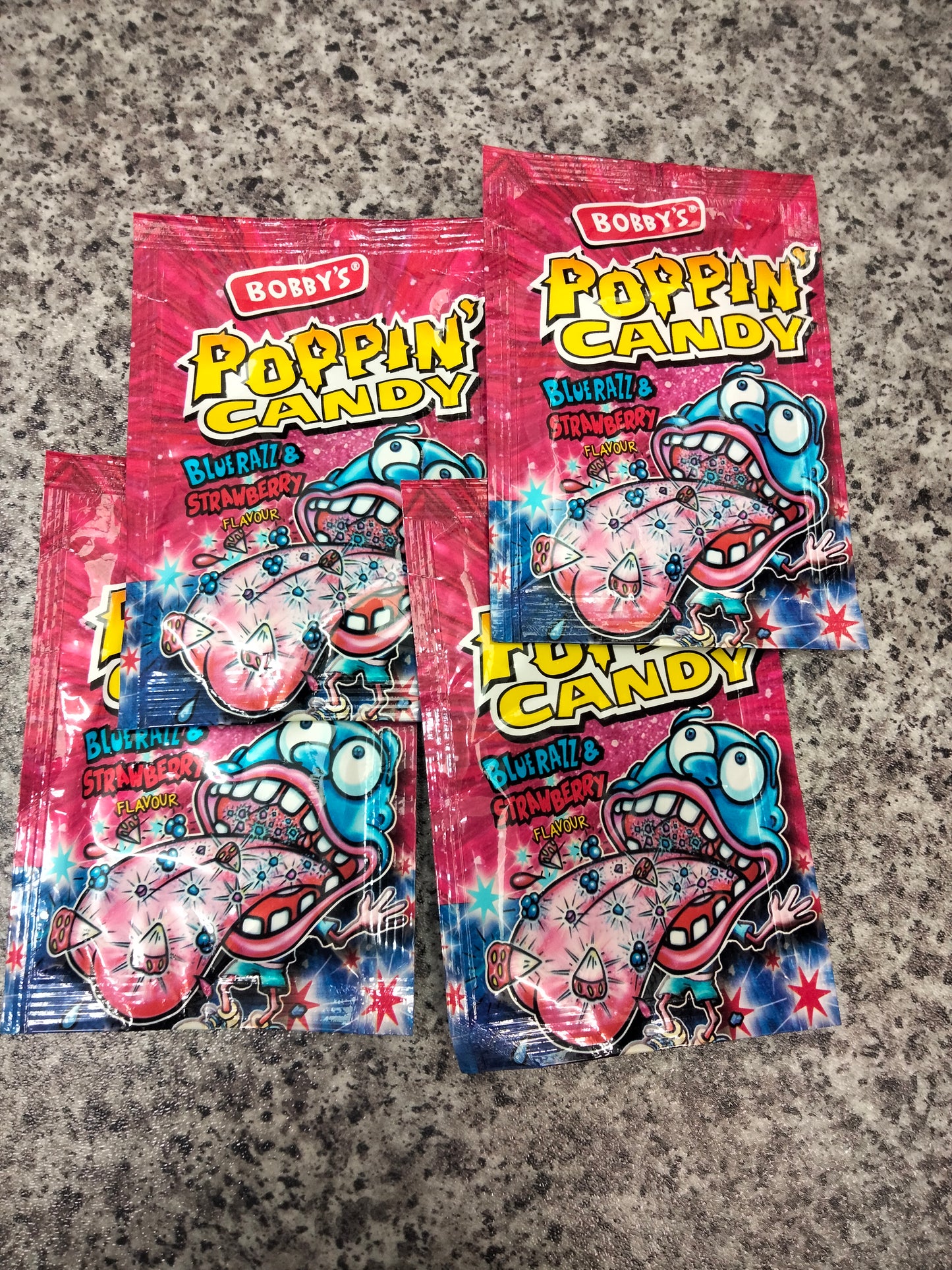 4 X popping candy