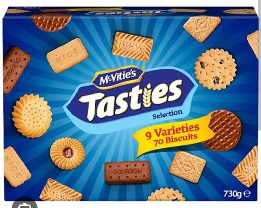 Giant box of McVities biscuits 730g
