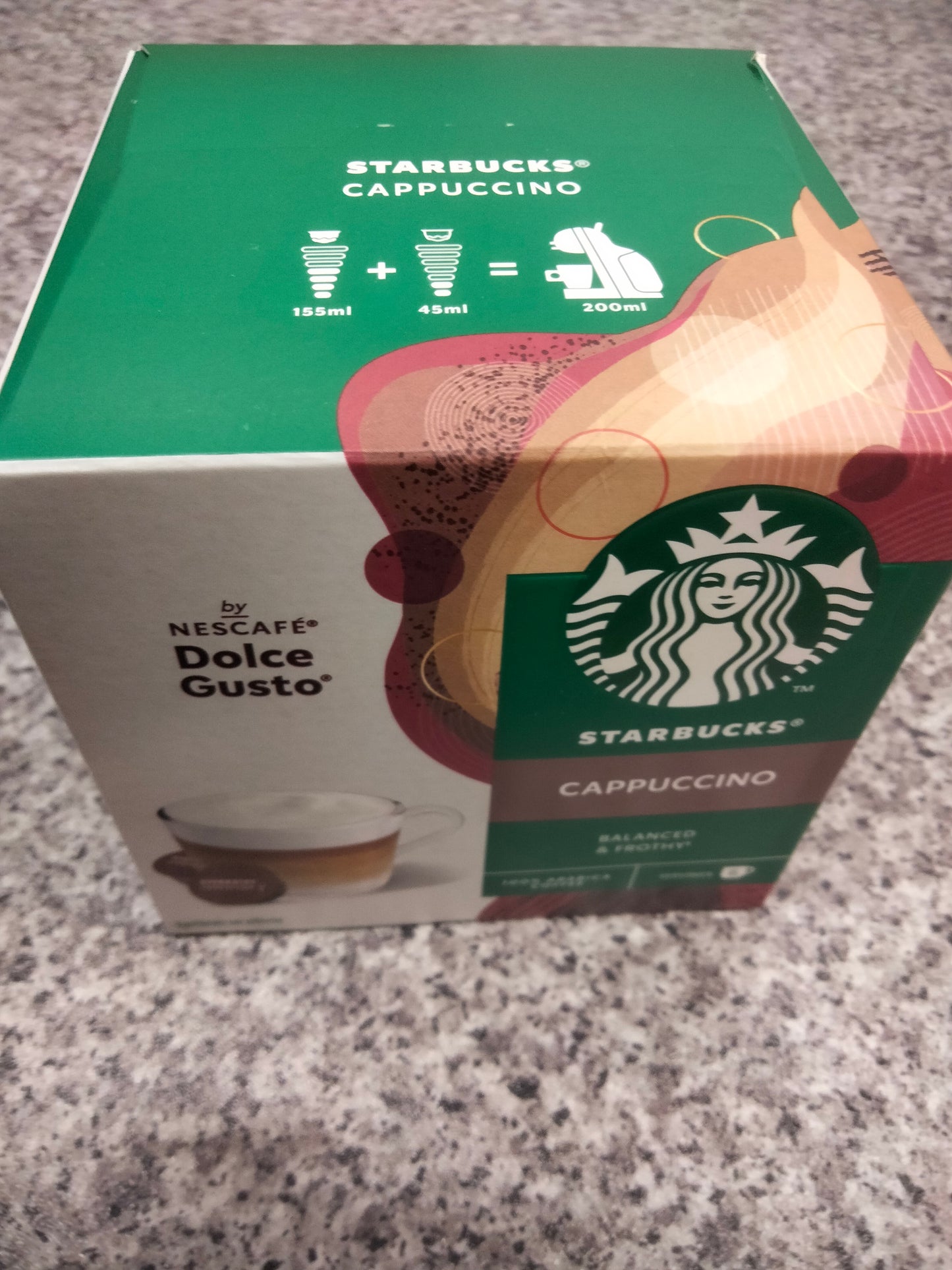 Starbucks Cappuccino dolce gusto pods