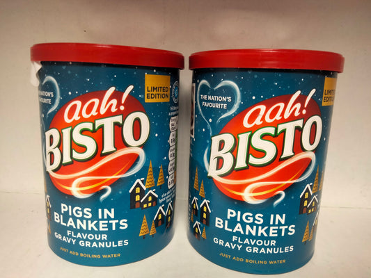 2 x Bisto pigs in blankets gravy granules 190g