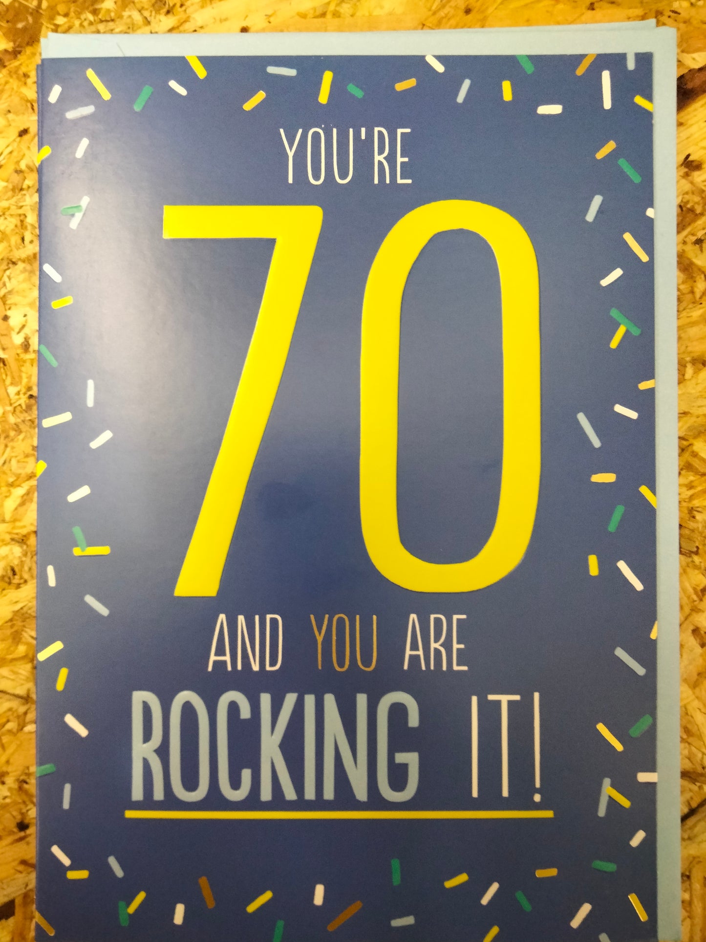 Your 70 Birthday card T002