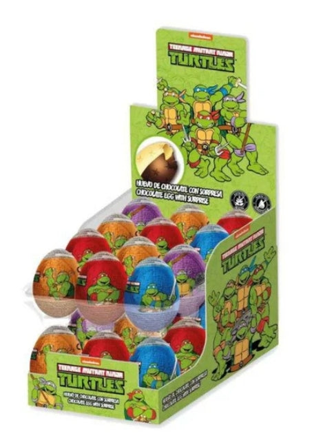 3 X ninja turtles suprise eggs
