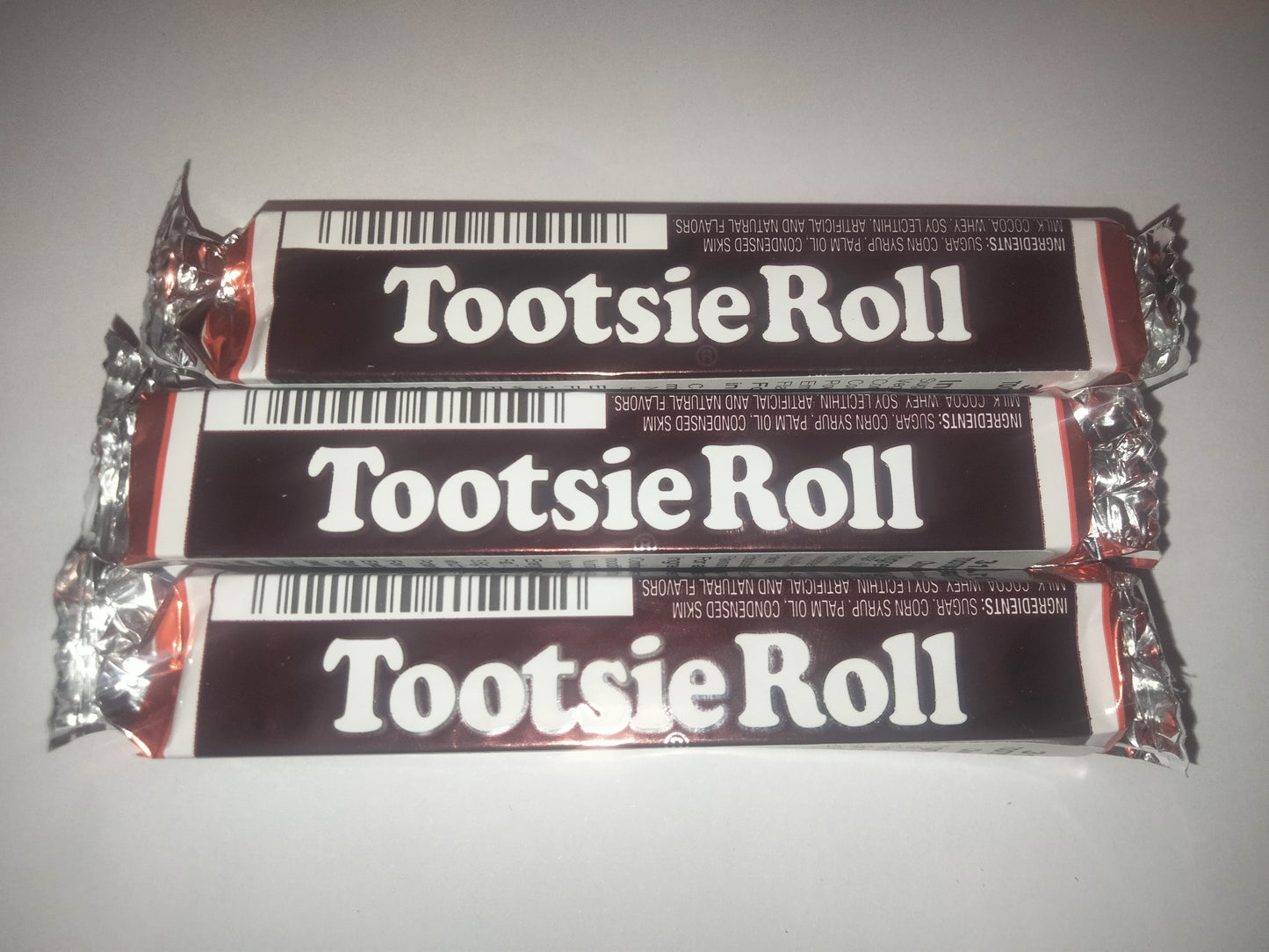 3 X Mini Tootsie rolls