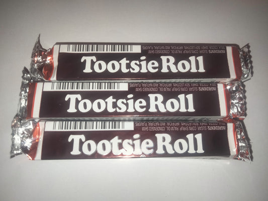 3 X Mini Tootsie rolls