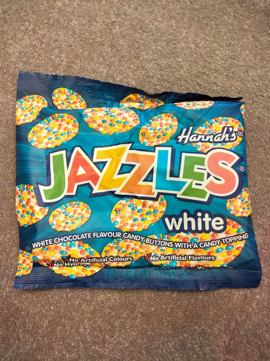 140g bag of white Jazzles