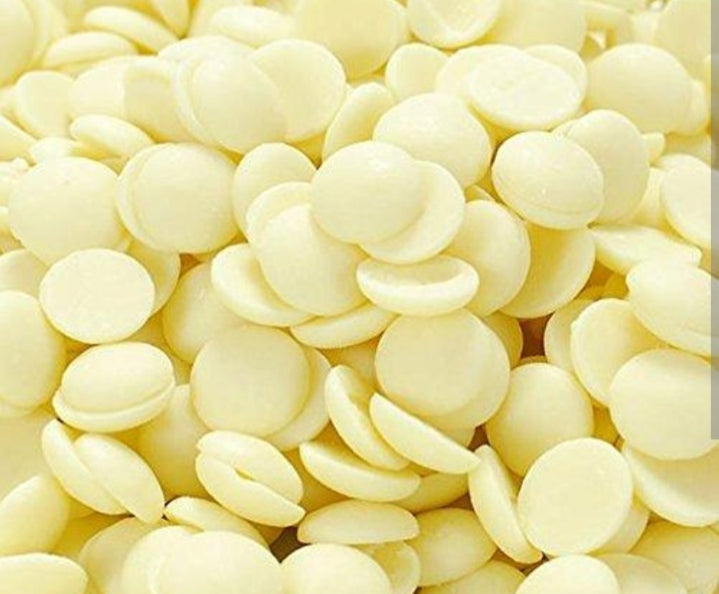 White chocolate drops 100g