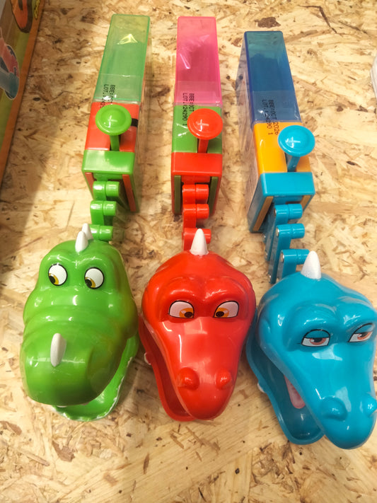 3 x Dino Chomp lollipop