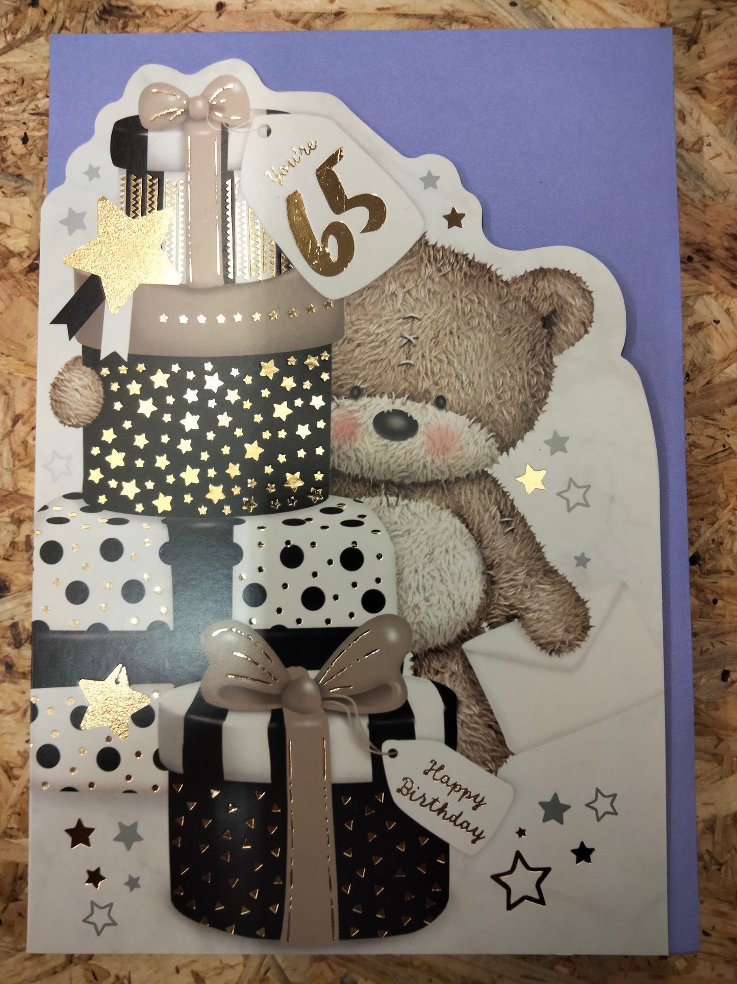 Your 65 birthday card T001