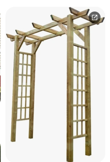 Rose arch 240x60x120