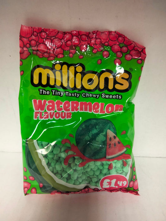 110g bag Watermelon flavour Millions