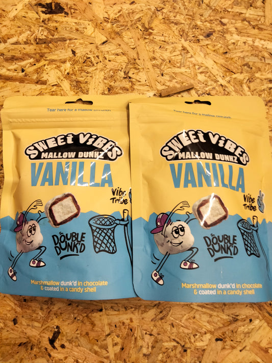 2 x Mallow dunks vanilla 100g