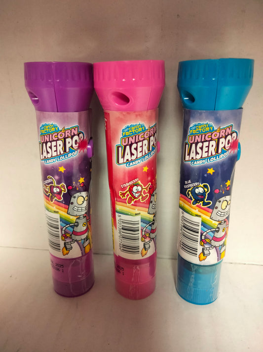3 X unicorn Lazer pops